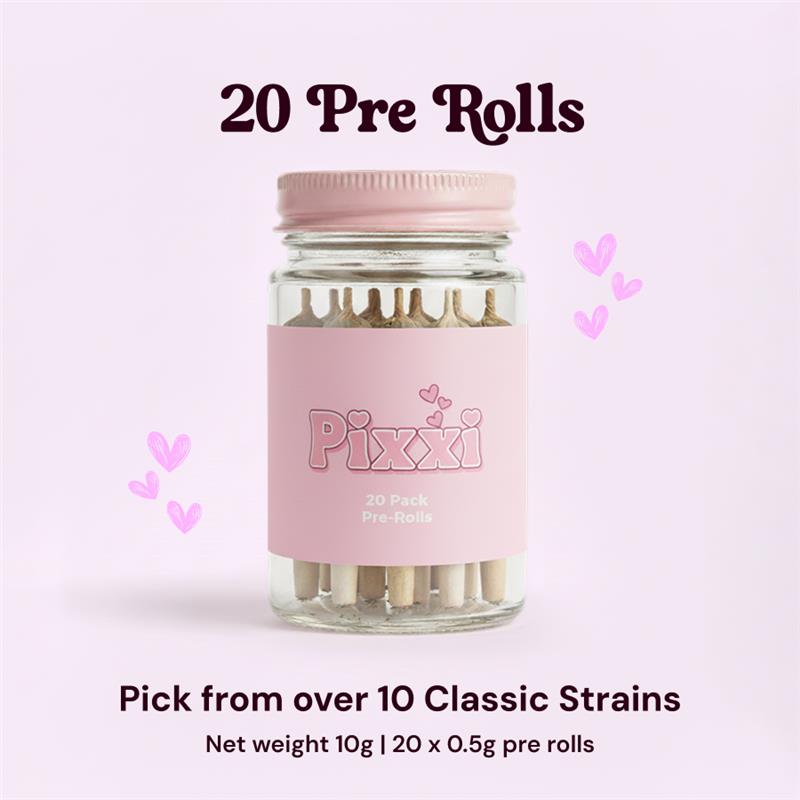 20 Pack of Pixxi Rolls